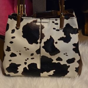 Cow Print Tote Bag